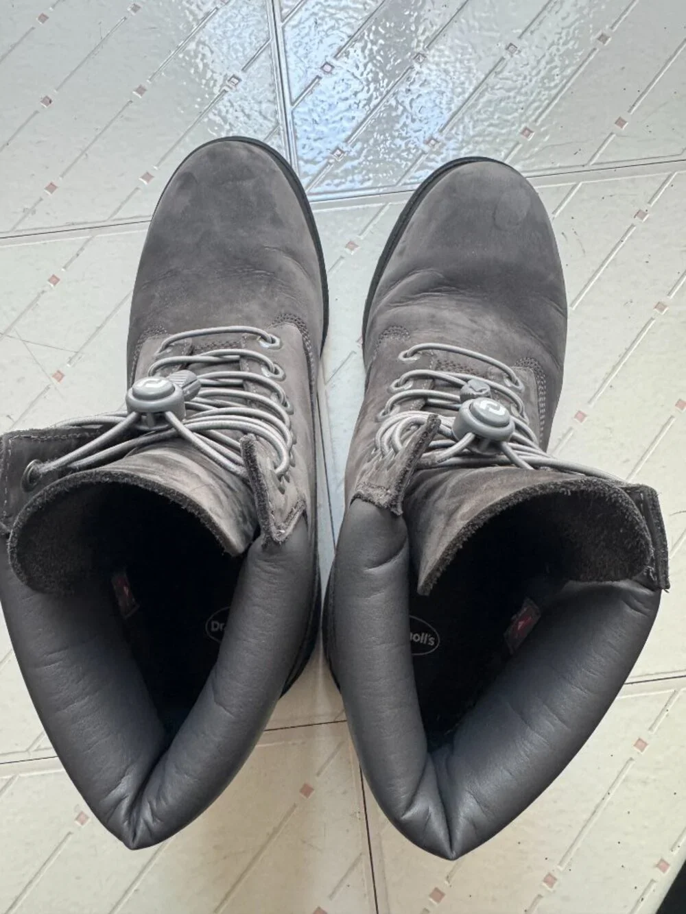Timberland grey suede boots 10M